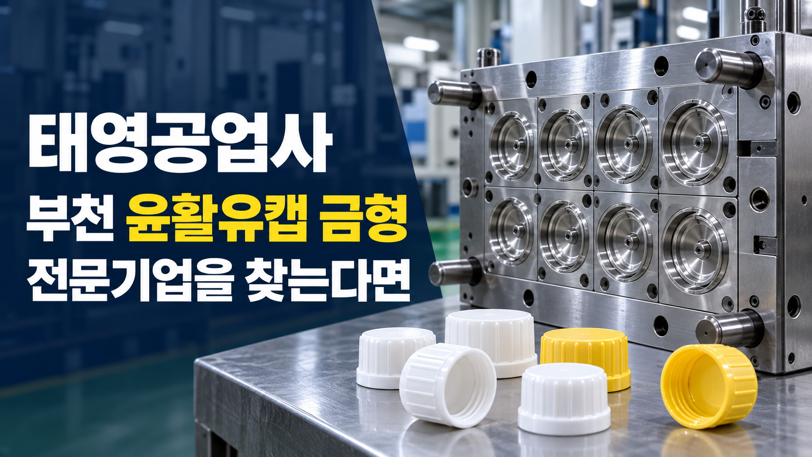 태영공업사 부천 윤활유캡 금형 전문기업을 찾는다면